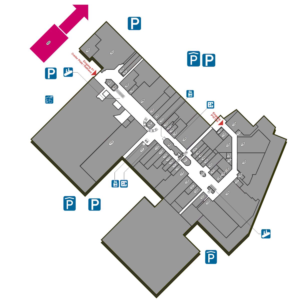 Lageplan MediaMarkt
